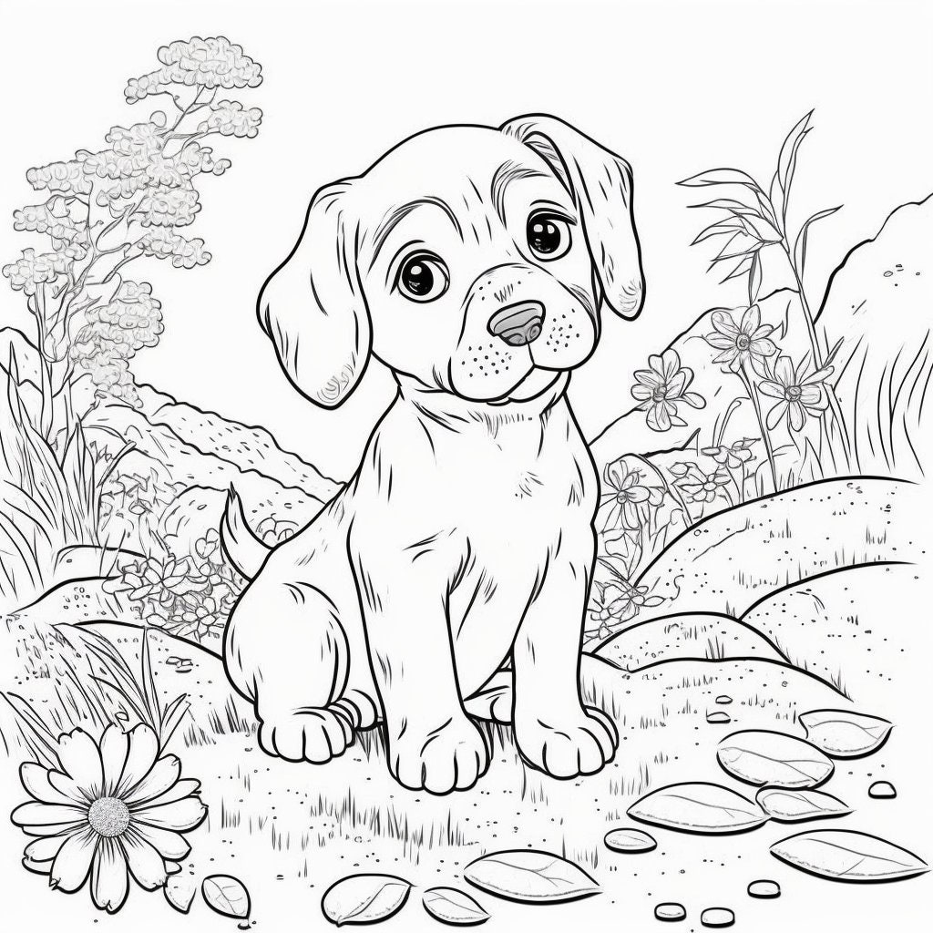  Free Printable Pet Coloring Pages 