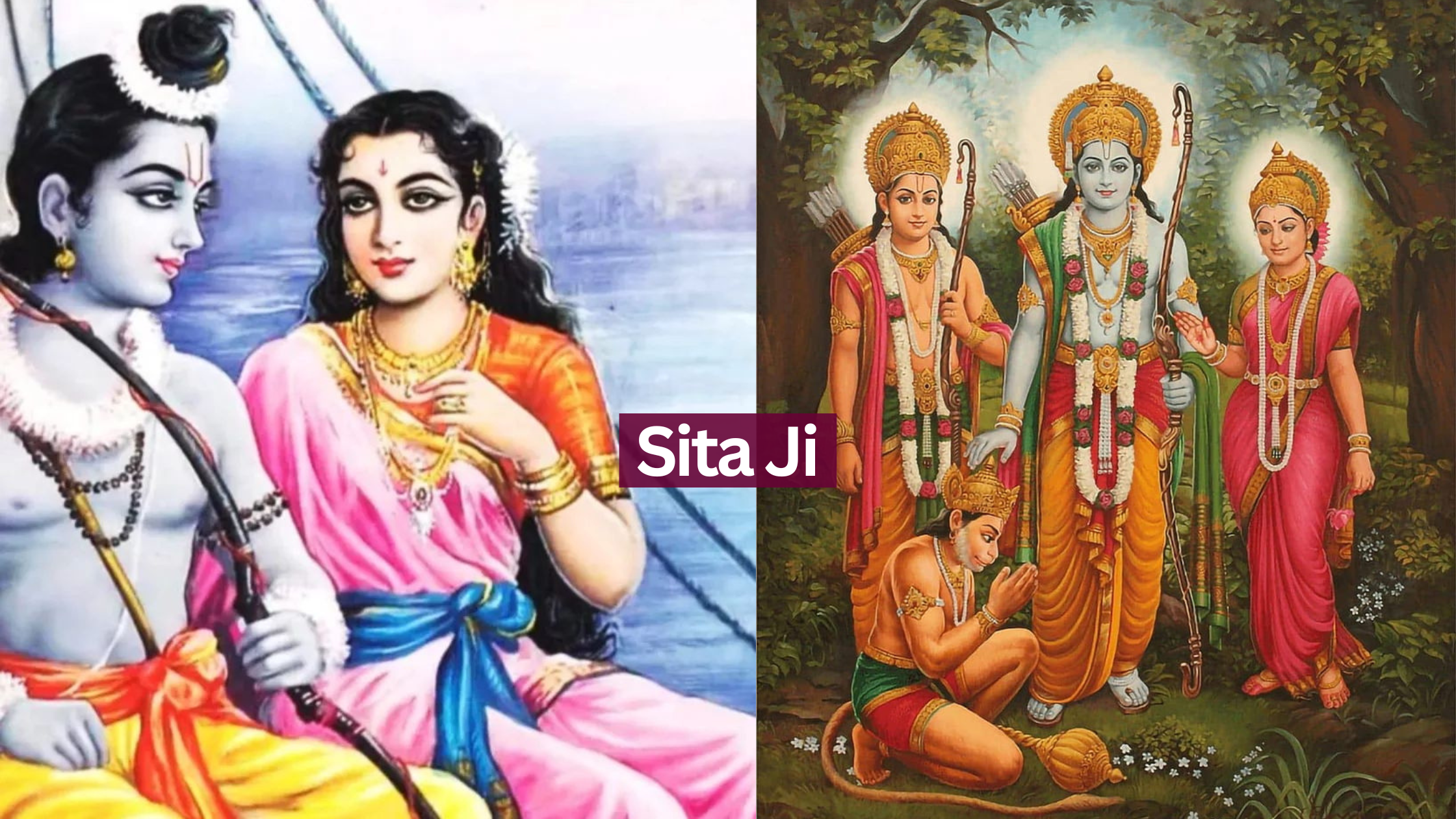  Life story of Shri Ram's beloved princess Sita of Mithila Illustration 