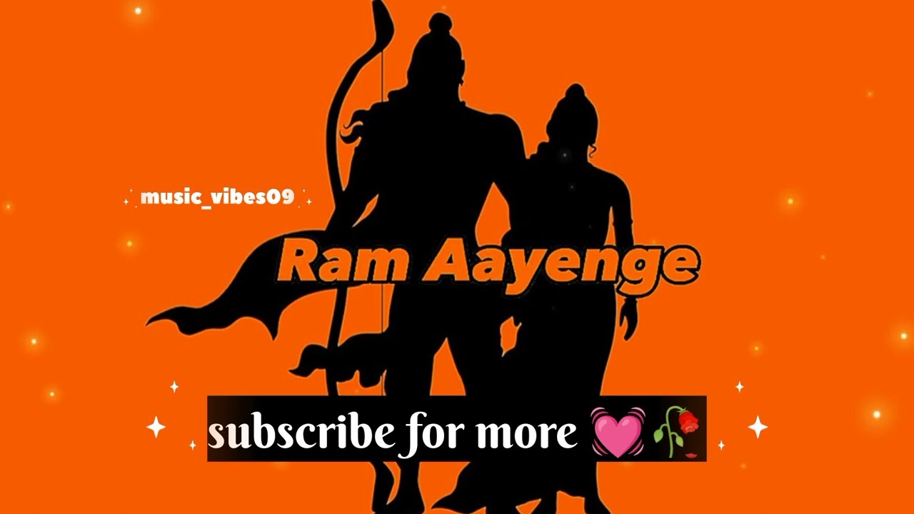  Ram Ayenge Toh Angana Sajaungi 🚩whatsapp status 💞 
